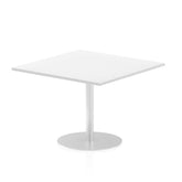 Dynamic Italia 1000mm Poseur Square Table White Top 725mm High Leg ITL0354 DD